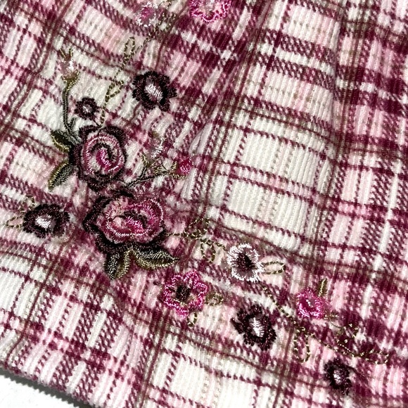 The Children's Place Plaid Corduroy Dress with Matching Diaper Cover 3-6‎ Months - Picture 4 of 11